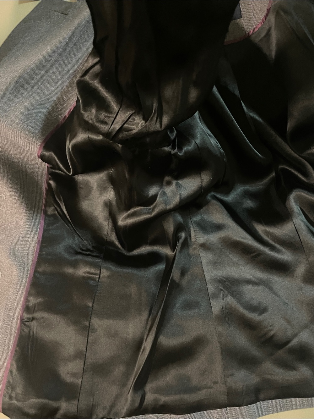 Banana Republic Sz 00P Skirt Suit 21.5” long jacket and skirt - Picture 7 of 11